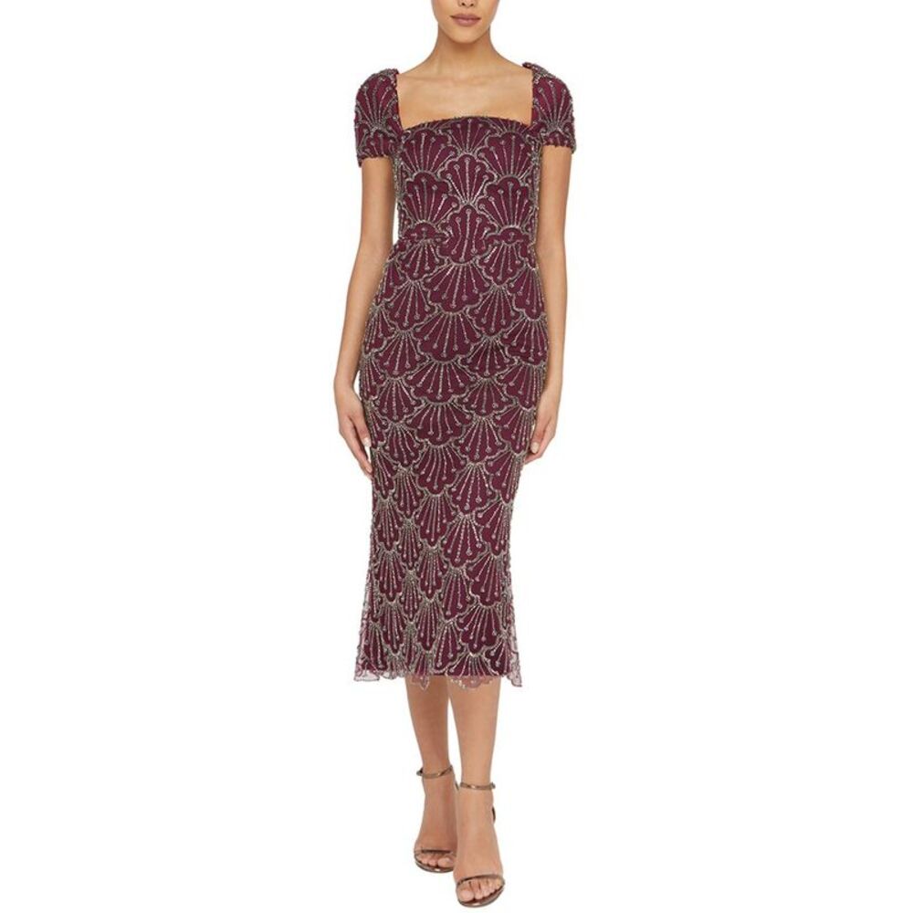 Theia Womens Serena Cocktail Dress